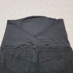 Maternity Crossover Panel Ankle Pants XS